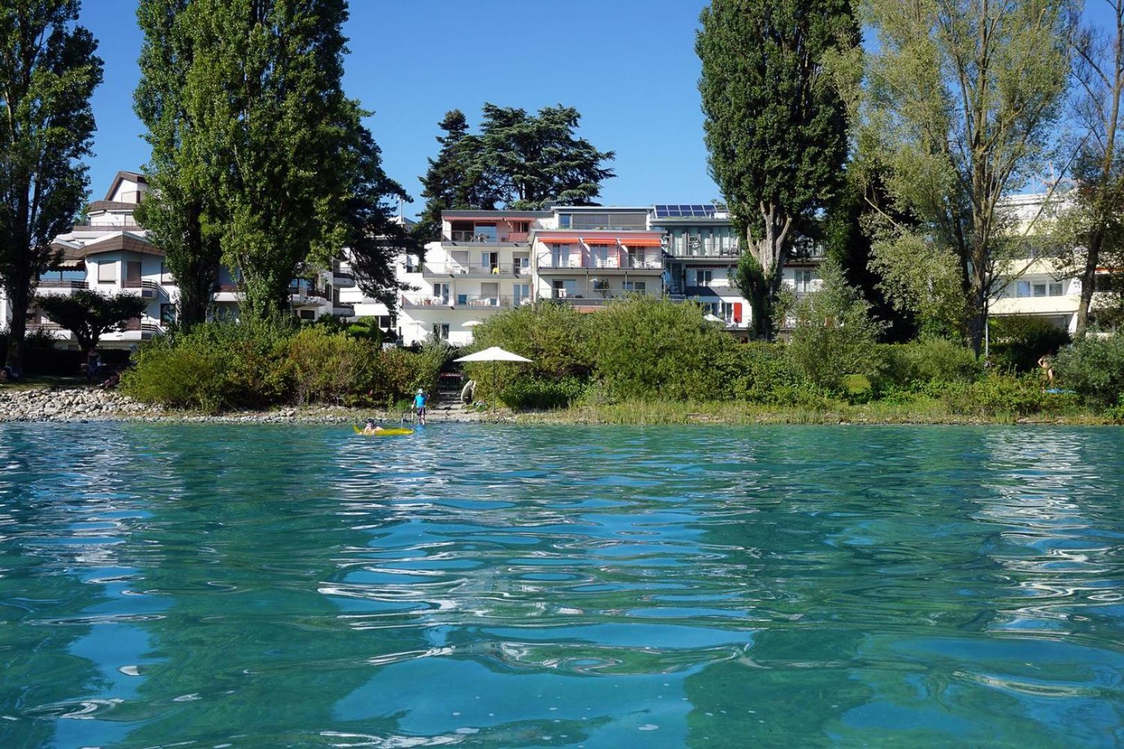 Strandhotel Seehof ユーバーリンゲン エクステリア 写真